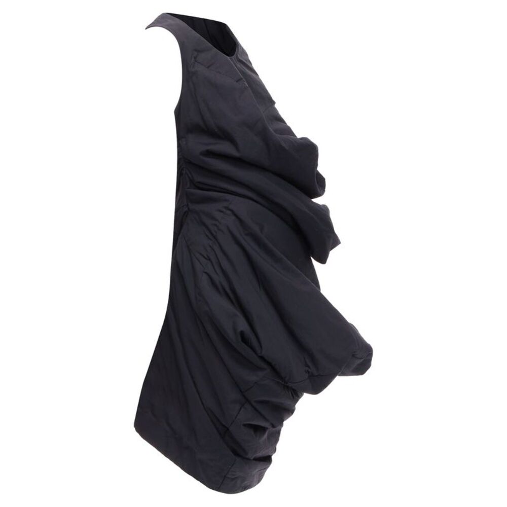 Comme Des Garcons Lumps Bumps Circle Cut Asymmetric Dress - Picture 3 of 6